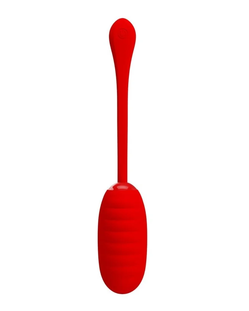 Oeuf Vibrant Kirk 8 x 3.5cm Rouge sextoys et accessoires sur La Boutique du Hard