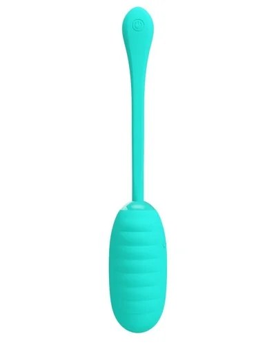 Oeuf Vibrant Kirk 8 x 3.5cm Turquoise sextoys et accessoires sur La Boutique du Hard