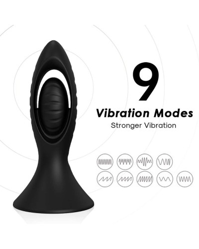 Plug Vibrant Rollingsy 9.5 x 3.5cm sextoys et accessoires sur La Boutique du Hard