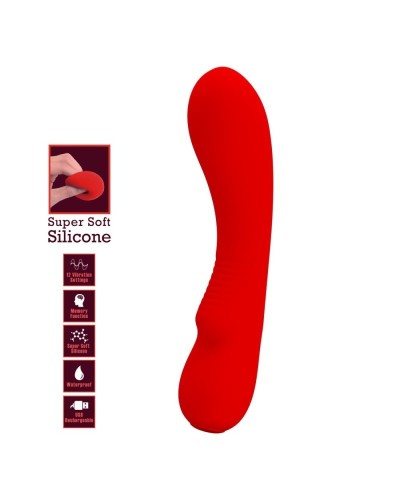 Stimulateur Prostatique Vibrant Matt 15 x 4cm Rouge sextoys et accessoires sur La Boutique du Hard