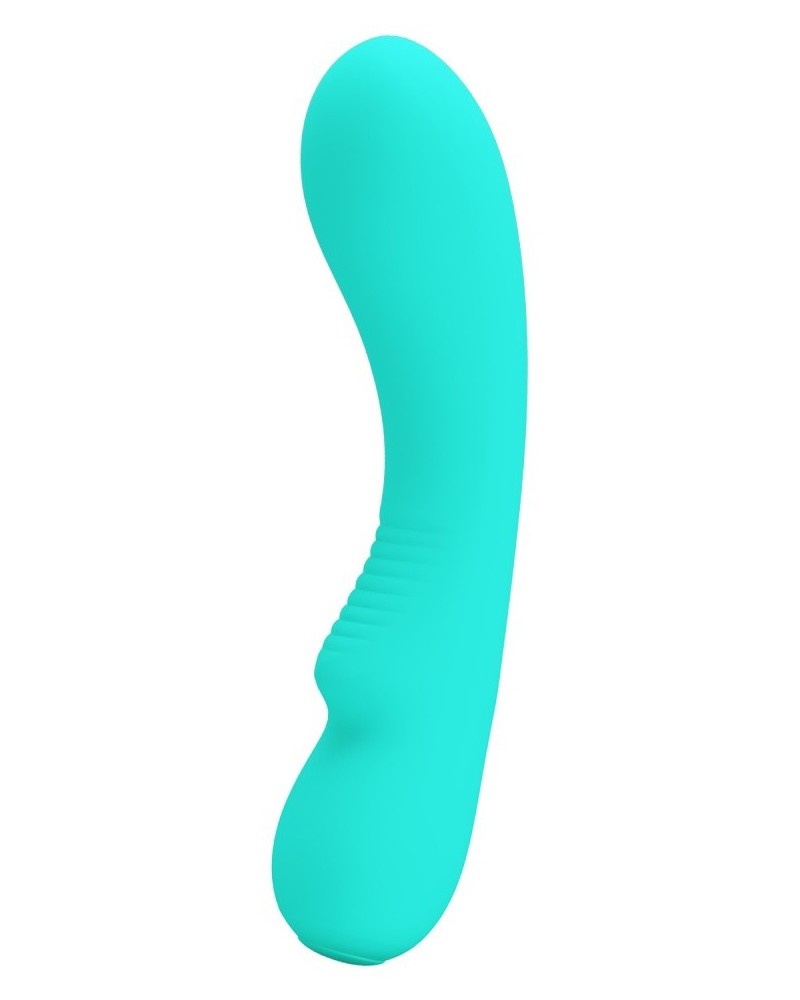 Stimulateur Prostatique Vibrant Matt 15 x 4cm Turquoise sextoys et accessoires sur La Boutique du Hard