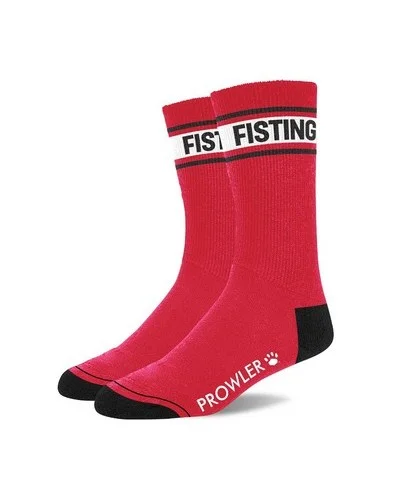 Chaussettes Fisting Rouges sextoys et accessoires sur La Boutique du Hard