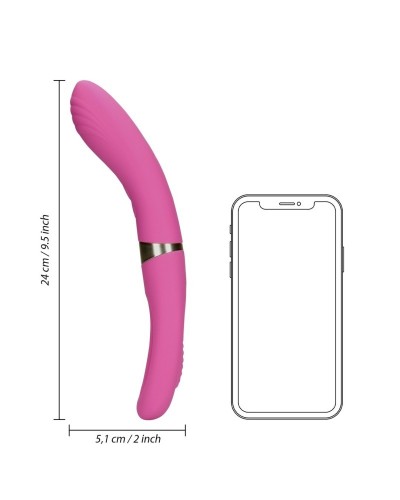 Vibro Réversible Point G Lisa 12 x 4.3cm sextoys et accessoires sur La Boutique du Hard