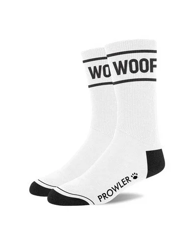 Chaussettes Woof  Blanches sextoys et accessoires sur La Boutique du Hard