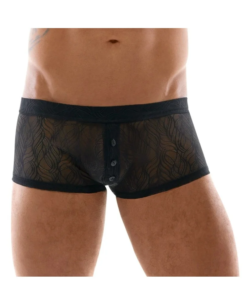 Boxer avec boutons Tunio Noir sextoys et accessoires sur La Boutique du Hard