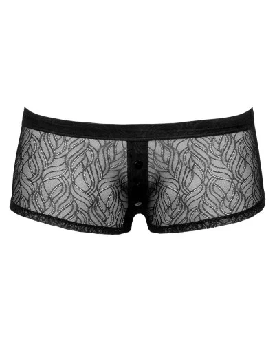 Boxer avec boutons Tunio Noir sextoys et accessoires sur La Boutique du Hard