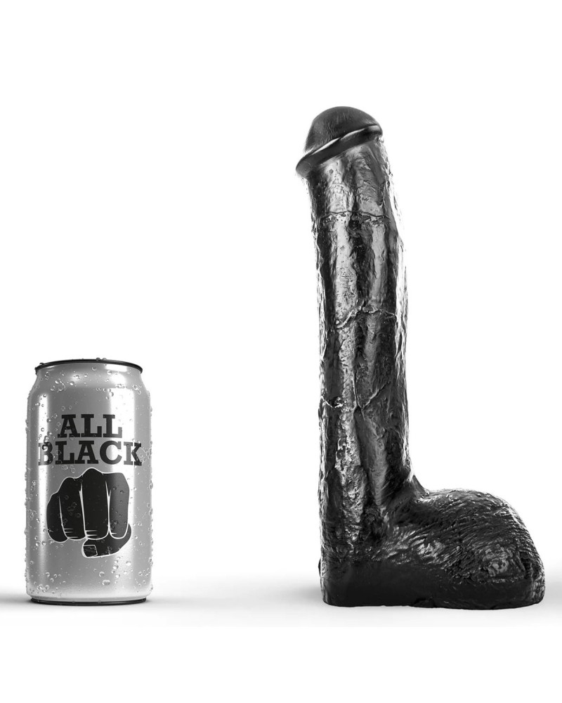 Gode AB14 Vince All Black 18 x 5.2cm sextoys et accessoires sur La Boutique du Hard