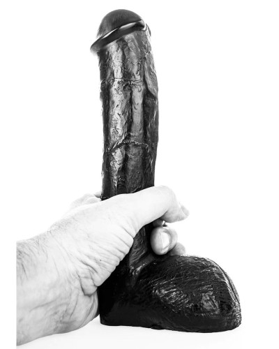 Gode AB14 Vince All Black 18 x 5.2cm sextoys et accessoires sur La Boutique du Hard