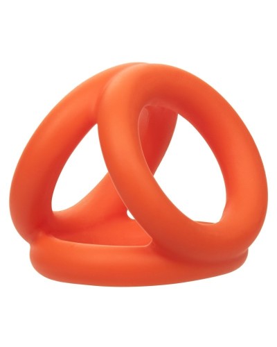 Ballstretcher en silicone Alpha Tri-Ring 38 mm Orange sextoys et accessoires sur La Boutique du Hard