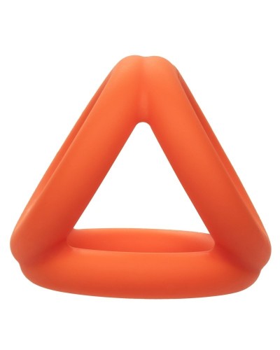 Ballstretcher en silicone Alpha Tri-Ring 38 mm Orange sextoys et accessoires sur La Boutique du Hard