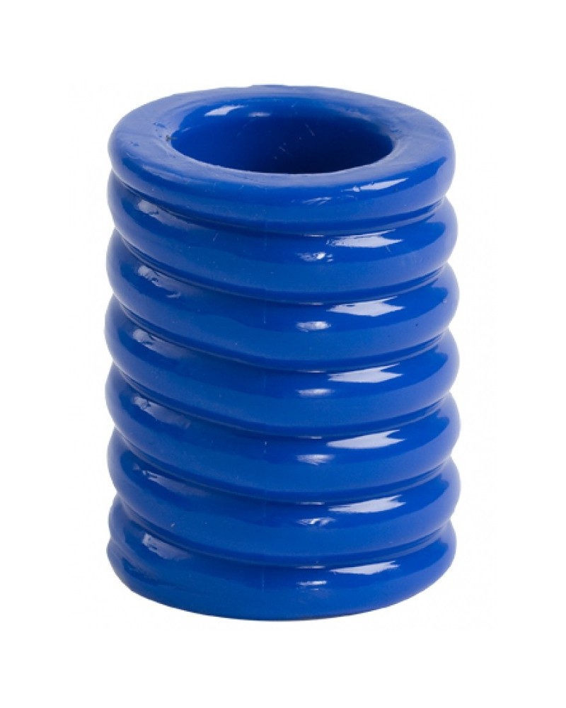 Ballstretcher Cock Cage 50mm Bleu pas cher