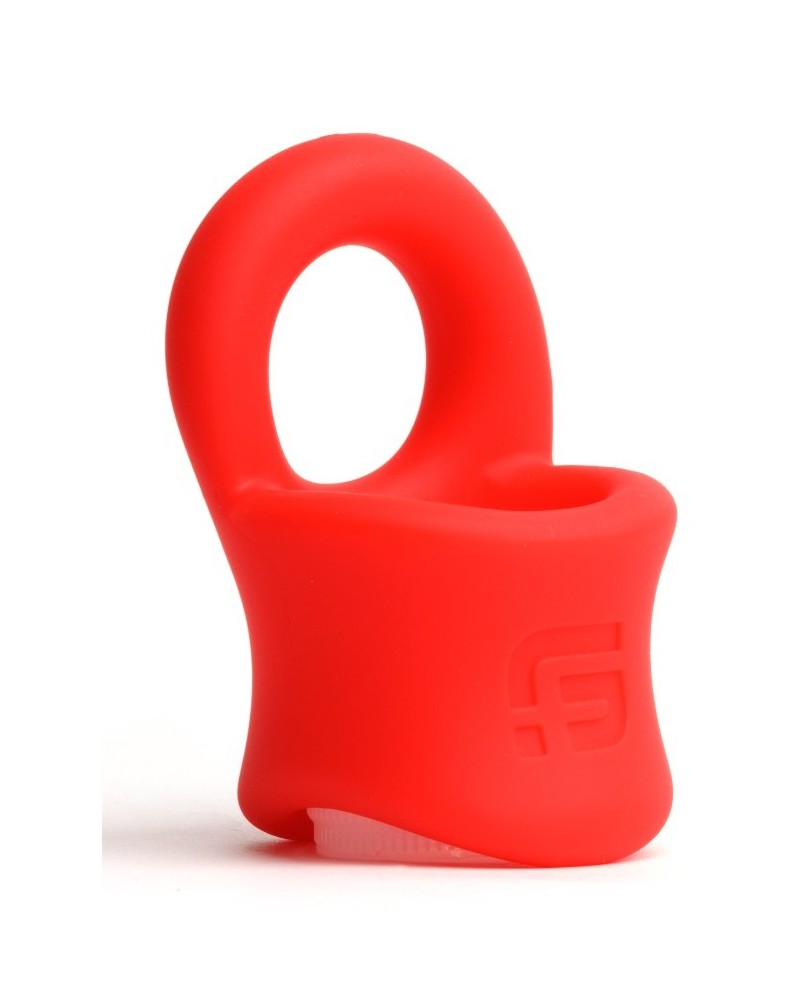 Ballstretcher Baller Ring 32 mm - Hauteur 35 mm Rouge sextoys et accessoires sur La Boutique du Hard