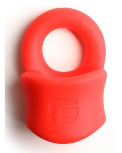 Ballstretcher Baller Ring 32 mm - Hauteur 35 mm Rouge sextoys et accessoires sur La Boutique du Hard