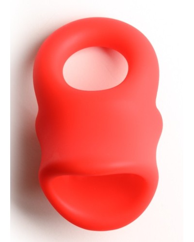 Ballstretcher Baller Ring 32 mm - Hauteur 35 mm Rouge sextoys et accessoires sur La Boutique du Hard