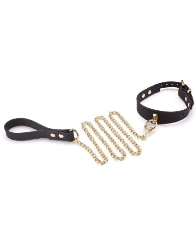 Collier Laisse Luxury Gold sextoys et accessoires sur La Boutique du Hard