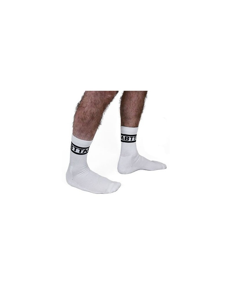 Chaussettes blanches BTTM x2 Paires sextoys et accessoires sur La Boutique du Hard