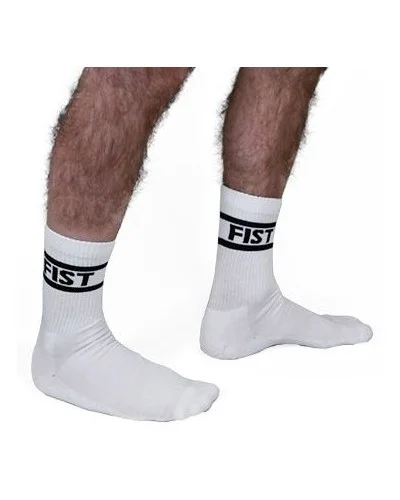 Chaussettes blanches FIST x2 Paires sextoys et accessoires sur La Boutique du Hard