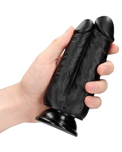 Double Gode Two In One 15.5 x 6.5cm Noir sextoys et accessoires sur La Boutique du Hard