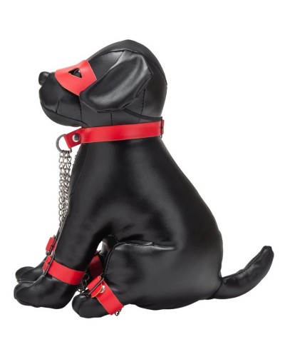 Chien en Simili Captain Chains 24cm Noir sextoys et accessoires sur La Boutique du Hard