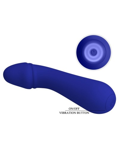 Stimulateur Prostatique Cetus 15 x 3.5cm Indigo sextoys et accessoires sur La Boutique du Hard