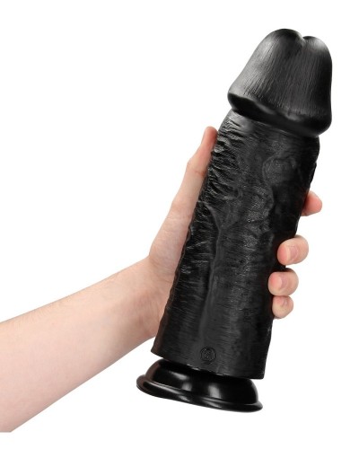 Gode Extra Thick 25.5 x 8 cm Noir sextoys et accessoires sur La Boutique du Hard