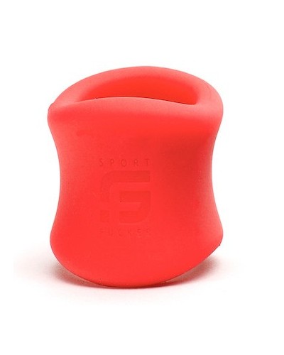 Ballstretcher Ergo Balls Hauteur 40 mm Rouge sextoys et accessoires sur La Boutique du Hard