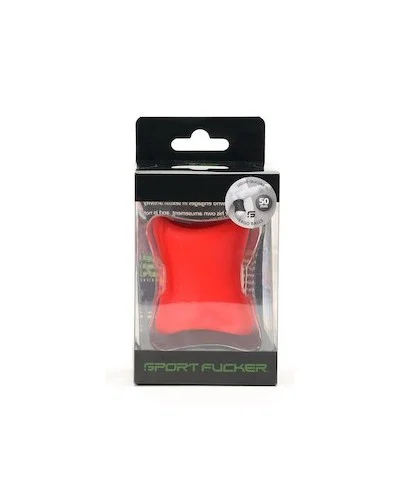 Ballstretcher Ergo Balls Hauteur 50 mm Rouge sextoys et accessoires sur La Boutique du Hard