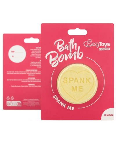 Bombe de Bain Heart Citron sextoys et accessoires sur La Boutique du Hard