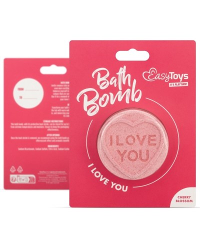 Bombe de Bain Heart Fleur de Cerisier sextoys et accessoires sur La Boutique du Hard