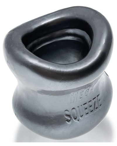 Ballstretcher Mega Squeeze 30 mm - Hauteur 50 mm Gris sextoys et accessoires sur La Boutique du Hard