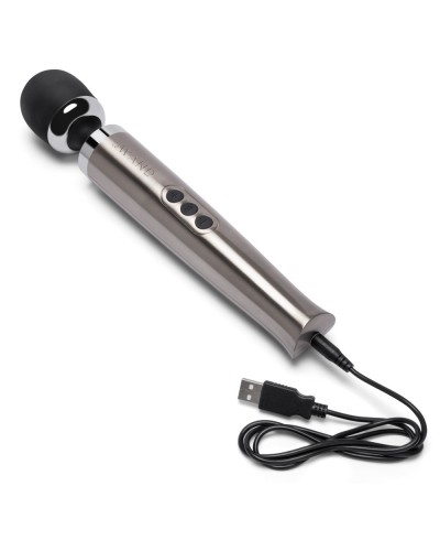 Wand Die Cast Rechargeable 29cm Tête 51mm Gris sextoys et accessoires sur La Boutique du Hard