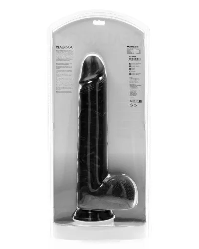 Gode Extra Long 29 x 7cm Noir sextoys et accessoires sur La Boutique du Hard