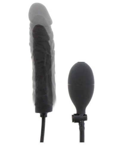 Gode gonflable Inflat Dong Advanced 18 x 3.5 cm Noir sextoys et accessoires sur La Boutique du Hard