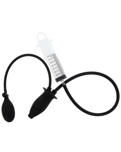 Plug gonflable Lubinflat Butt 10.5 x 4 cm Noir sextoys et accessoires sur La Boutique du Hard