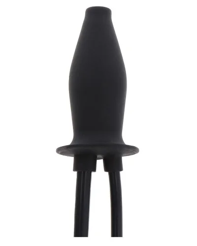 Plug gonflable Lubinflat Butt 10.5 x 4 cm Noir sextoys et accessoires sur La Boutique du Hard