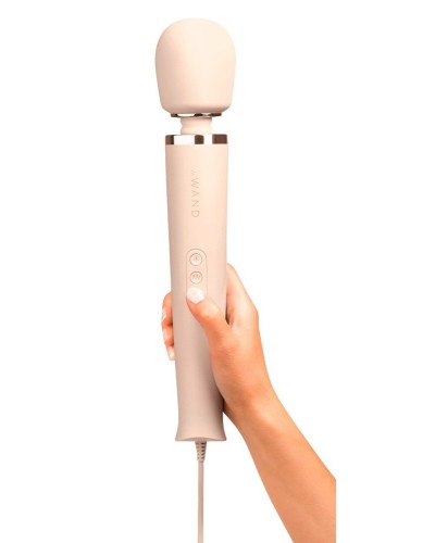 Wand Powerful Plug-In 34cm - Tête 62mm Crème sextoys et accessoires sur La Boutique du Hard