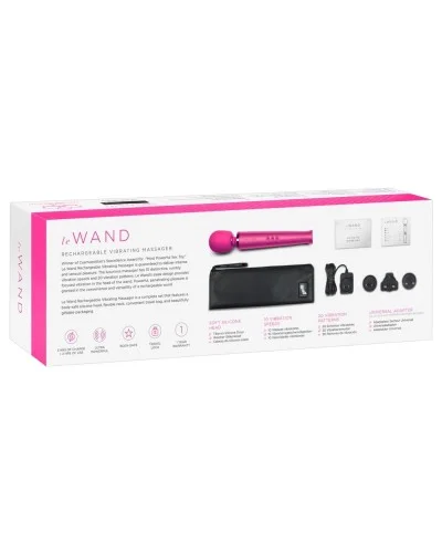 Wand Original 33cm Tête 62mm Rose sextoys et accessoires sur La Boutique du Hard