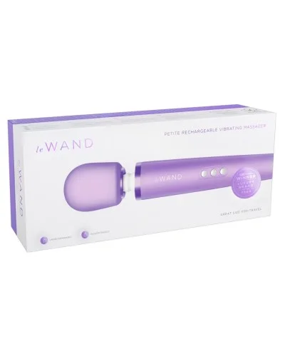 Wand Petite 25cm Tête 47mm Violet sextoys et accessoires sur La Boutique du Hard