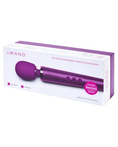 Wand Petite 25cm Tête 47mm Prune sextoys et accessoires sur La Boutique du Hard