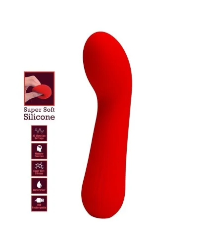 Stimulateur Prostatique Vibrant Faun 14 x 3.4cm Rouge sextoys et accessoires sur La Boutique du Hard