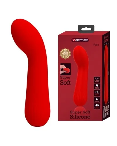 Stimulateur Prostatique Vibrant Faun 14 x 3.4cm Rouge sextoys et accessoires sur La Boutique du Hard