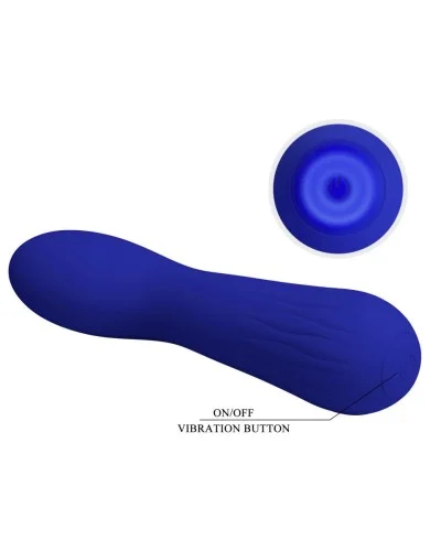 Stimulateur Prostatique Vibrant Faun 14 x 3.4cm Indigo sextoys et accessoires sur La Boutique du Hard