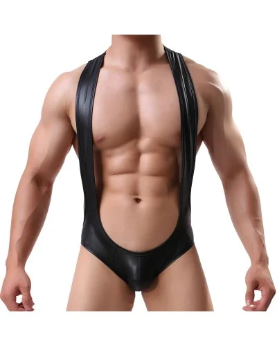 Singlet Backless Totomoto Noir sextoys et accessoires sur La Boutique du Hard