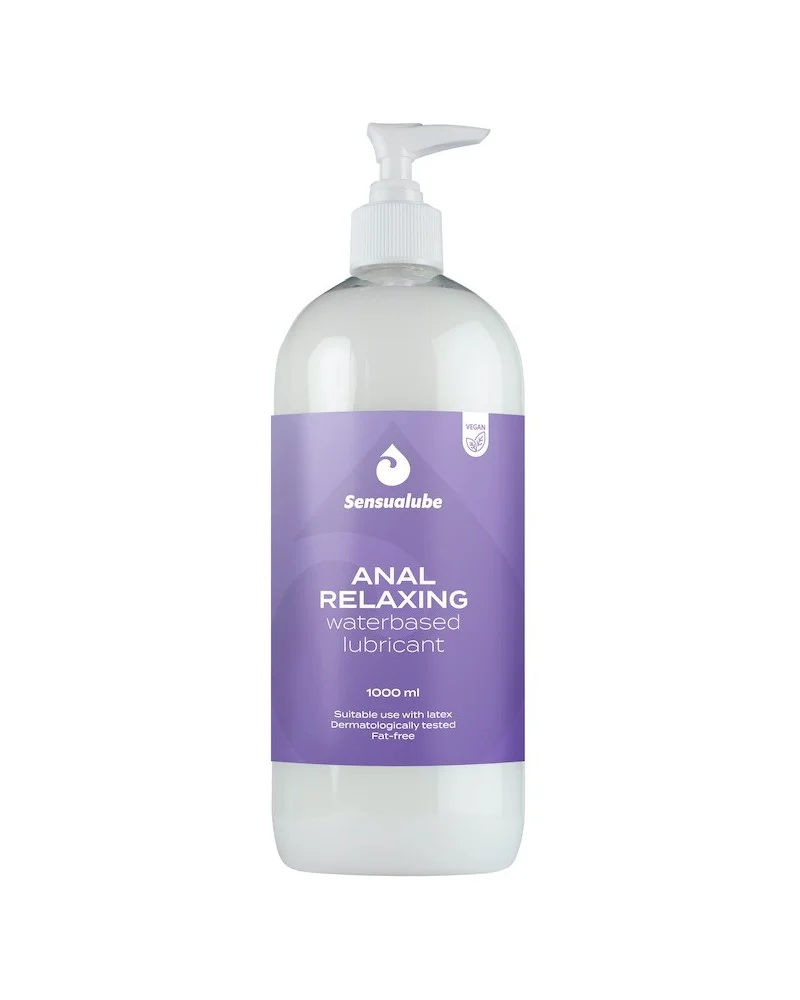 Lubrifiant relaxant Sensualube Anal Relaxing 1 Litre sextoys et accessoires sur La Boutique du Hard