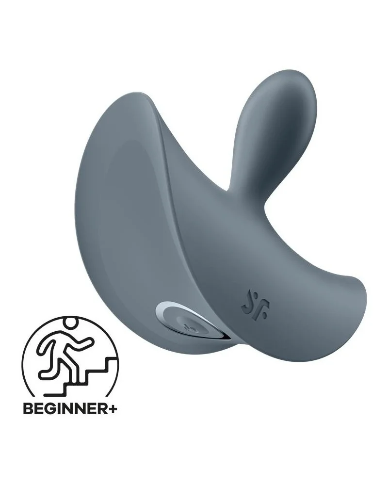 Plug Anal Vibrant Booty Absolute 2 Gris sextoys et accessoires sur La Boutique du Hard