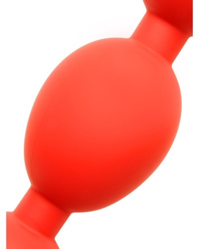 Boules anales Stretch Eggs M 45 x 5 cm Rouges sextoys et accessoires sur La Boutique du Hard