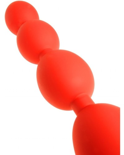 Boules anales Stretch Eggs L 47 x 6 cm Rouges sextoys et accessoires sur La Boutique du Hard