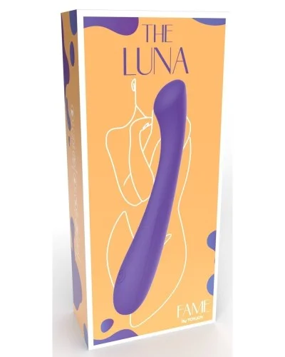 Vibro Point G The Luna 15 x 2.6cm sextoys et accessoires sur La Boutique du Hard