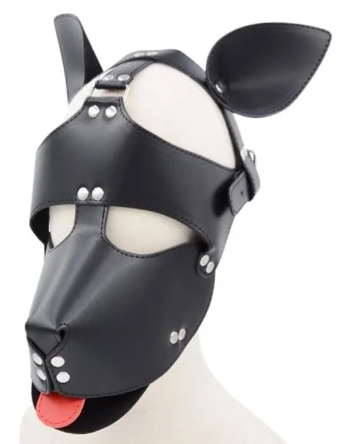 Masque Puppy Madhood Noir sextoys et accessoires sur La Boutique du Hard