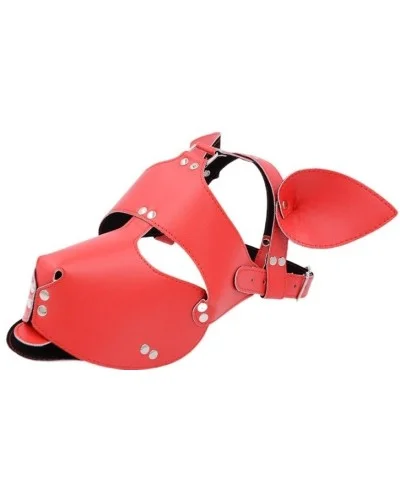 Masque Puppy Madhood Rouge sextoys et accessoires sur La Boutique du Hard